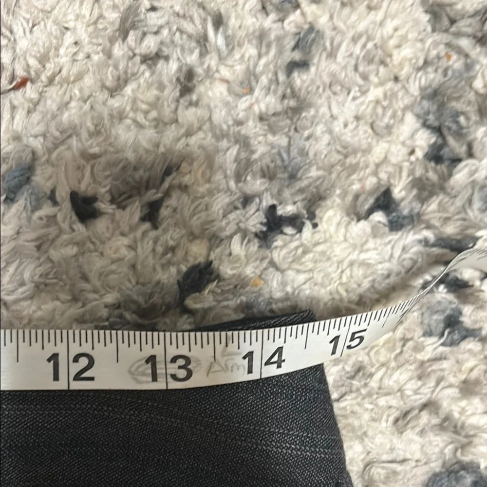 Rafaella Charcoal Pinstripe Trousers - Picture 6 of 9